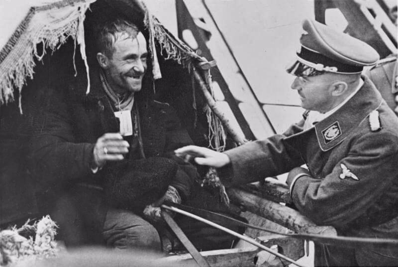 Heinrich Himmler esirlerle